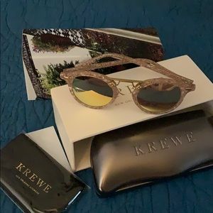 Krewe St Louis Sunglasses - Camilla mirrored